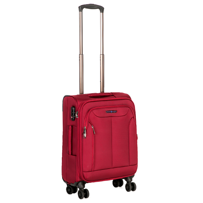 Nasher Miles Paris Hard-sided Polypropylene Cabin Luggage Maroon 20 Inch  |55cm Trolley Bag By