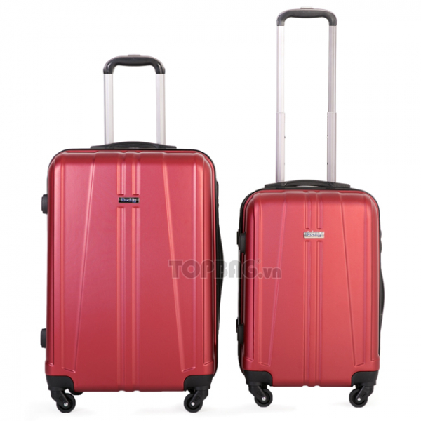 Vali nhua deo rockly 688 red d